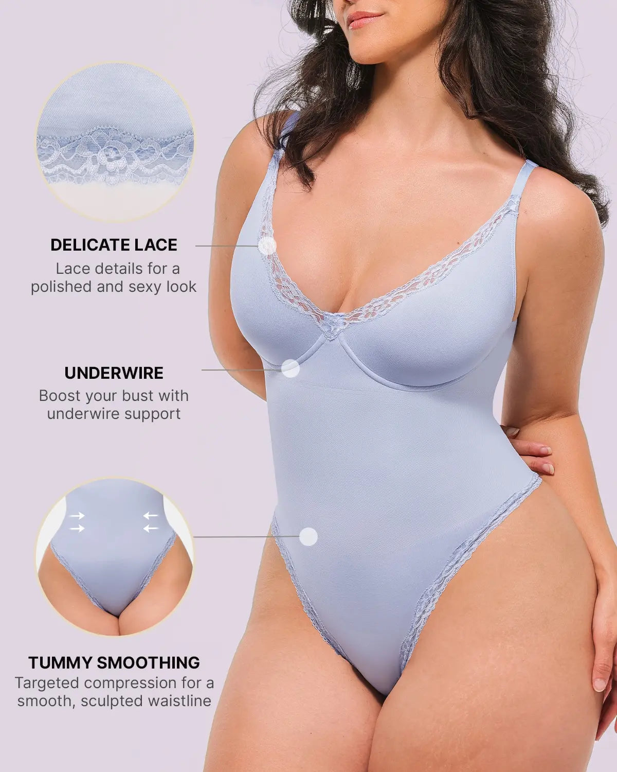 OceanHug™ Oyster Reborn Corrigerende Bodysuit