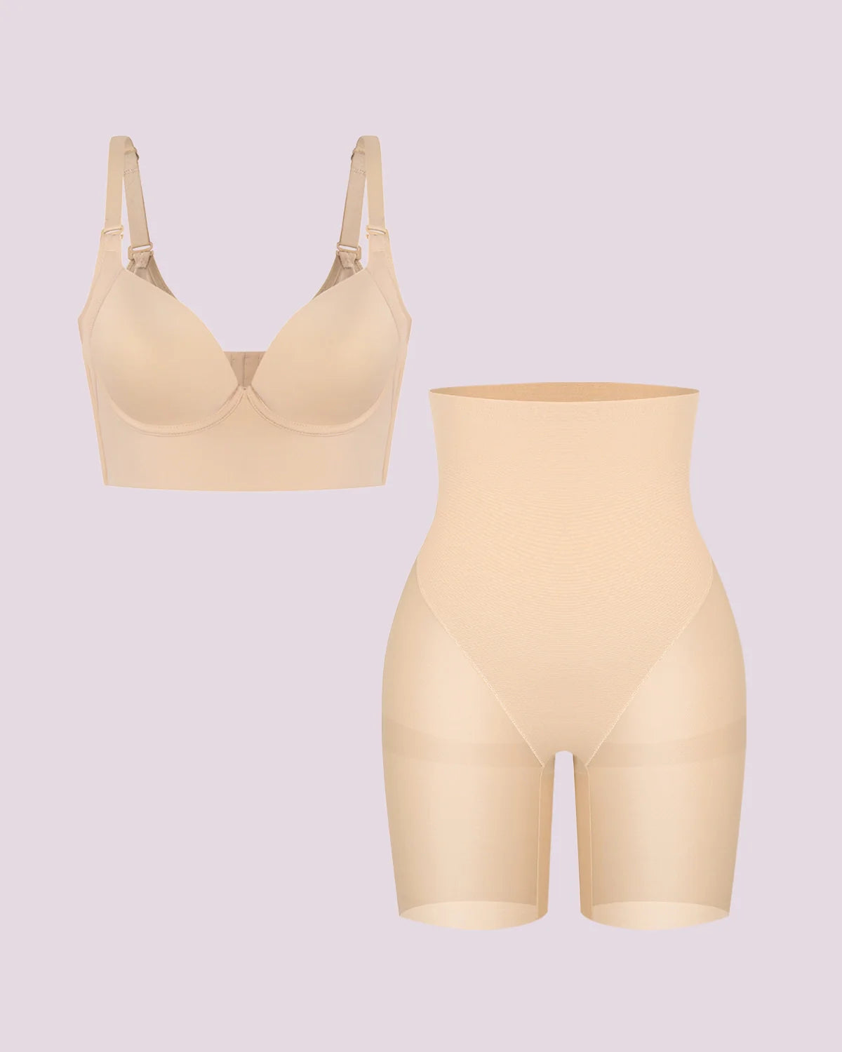 Set Sutien Push-Up + Chilot MeshSmooth