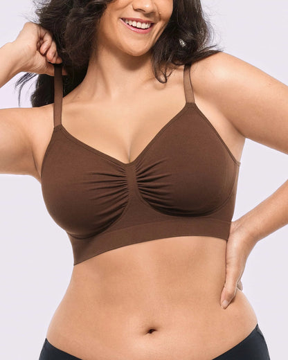 Skin Flow Smooth Unlined Wireless Bra Triple Bundle