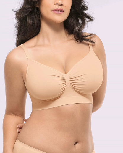 Skin Flow Smooth Unlined Wireless Bra Triple Bundle