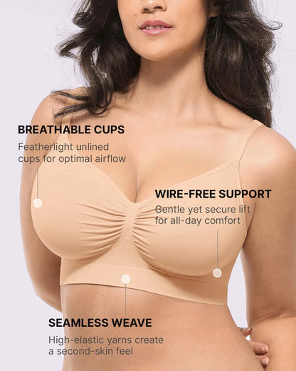 Skin Flow Smooth Unlined Wireless Bra