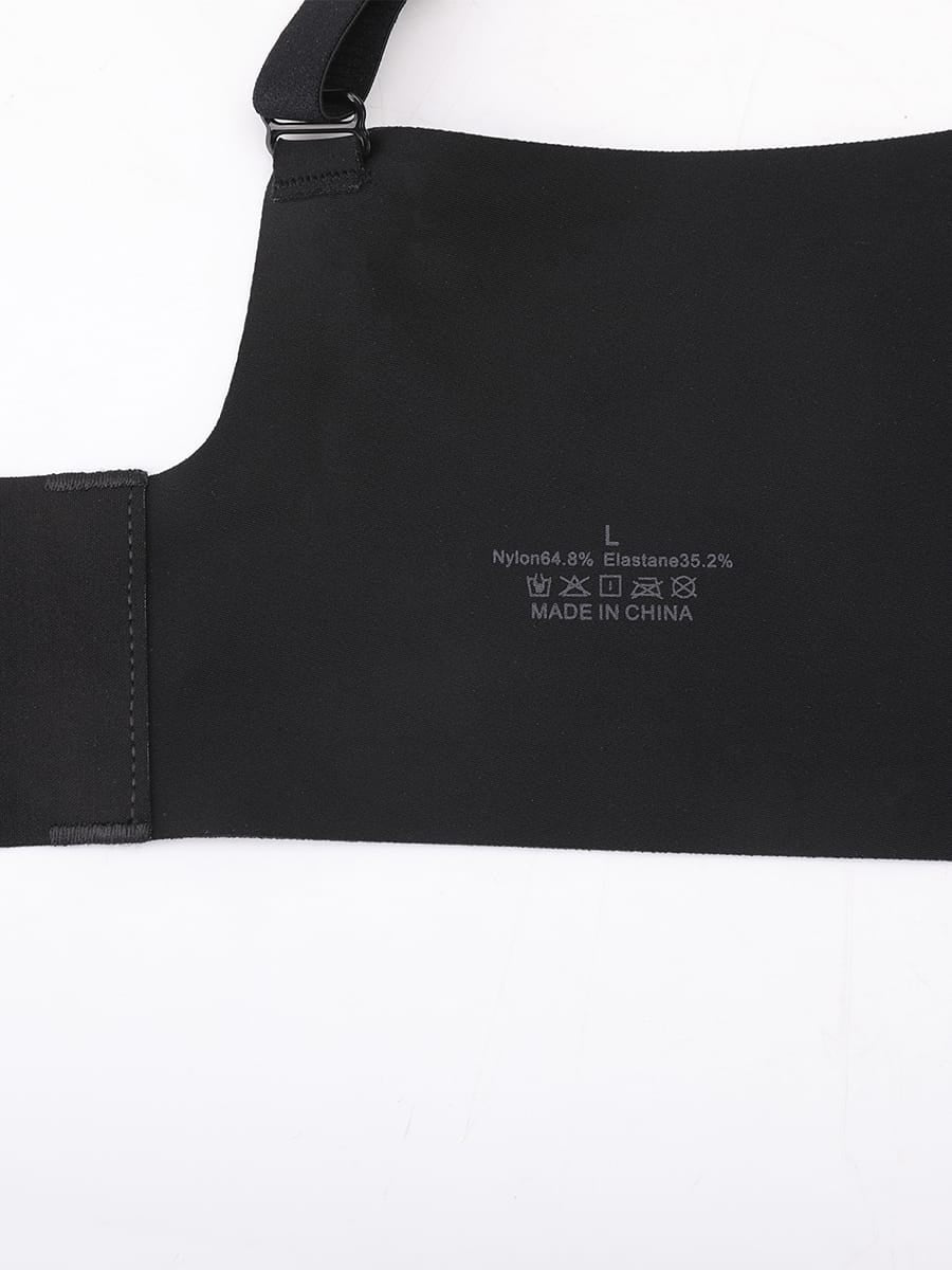 Nahtloser Wireless-BH mit Cut-Out, Jelly-Support, bequemer T-Shirt-BH für große Oberweite