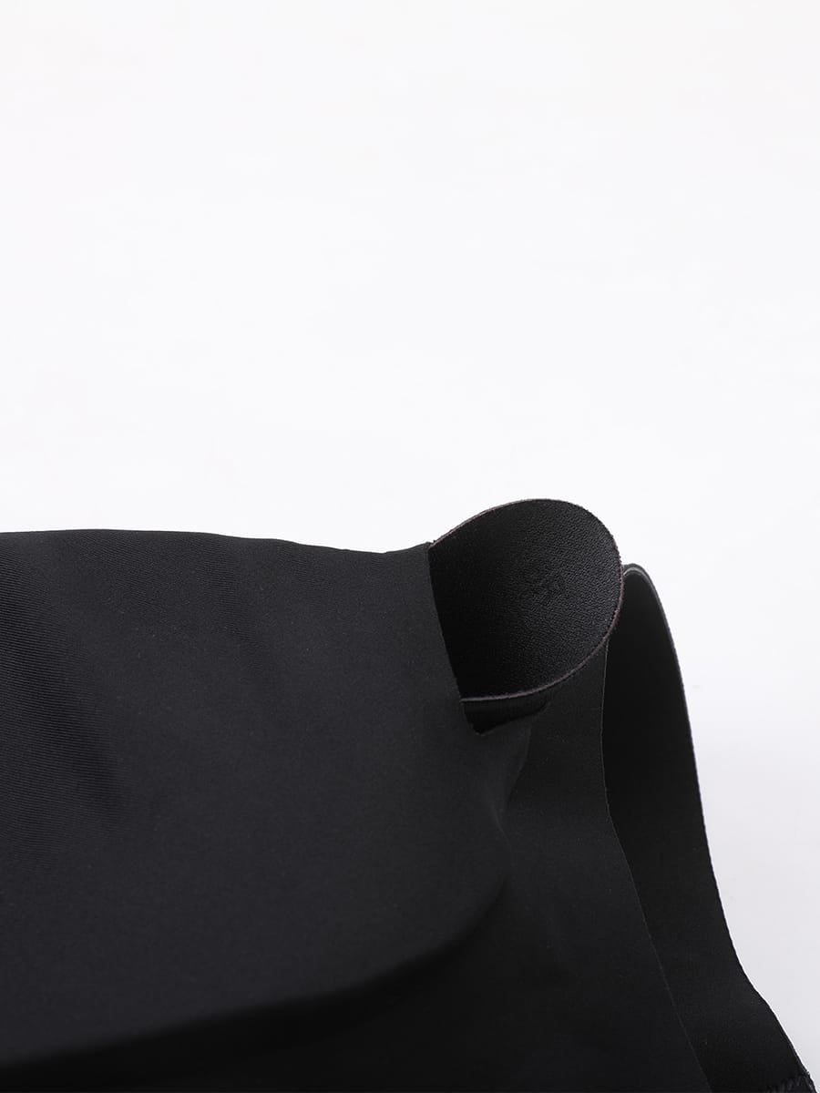 Nahtloser Wireless-BH mit Cut-Out, Jelly-Support, bequemer T-Shirt-BH für große Oberweite