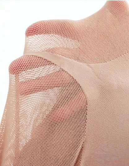 Capri Happy Butt No.7 - Double Layer Waistband Body Shaper Nude