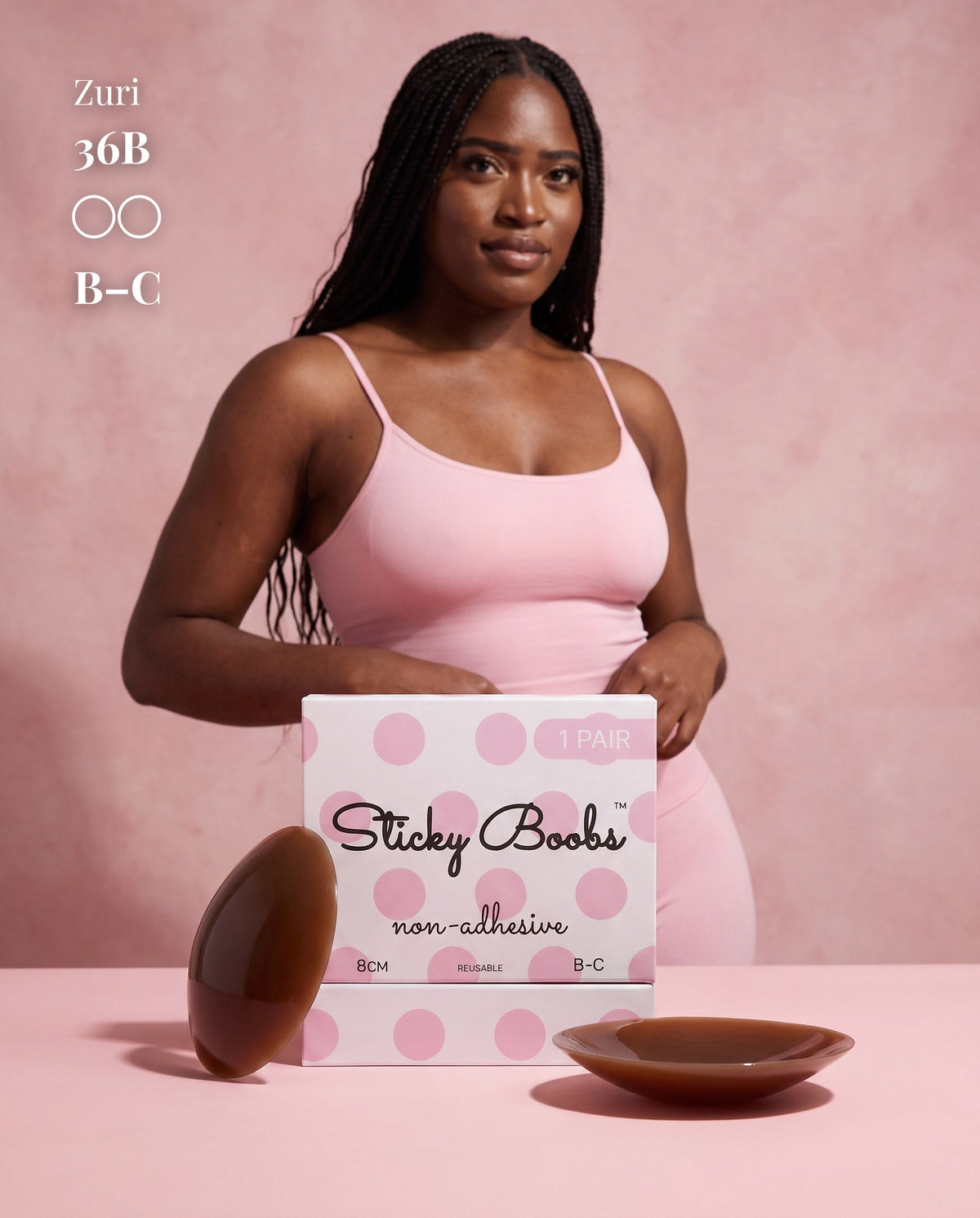 Sticky Boobs Non-Adhesive Silicone Nipple Covers – Reusable, No Glue
