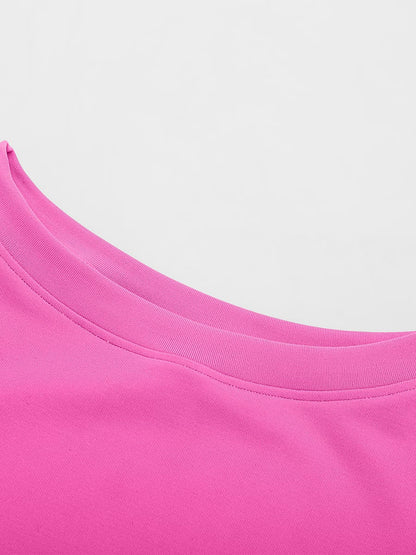 Seamless Shapewear Bodysuit Buttery Soft Tummy Control Crew Neck