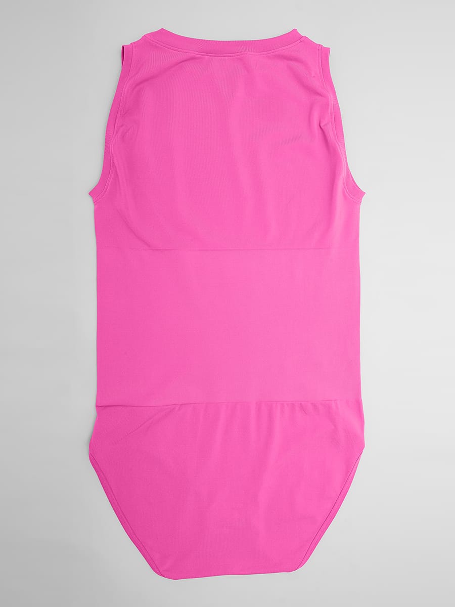 Seamless Shapewear Bodysuit Buttery Soft Tummy Control Crew Neck