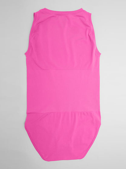Seamless Shapewear Bodysuit Buttery Soft Tummy Control Crew Neck
