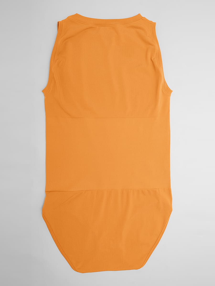 Seamless Shapewear Bodysuit Buttery Soft Tummy Control Crew Neck