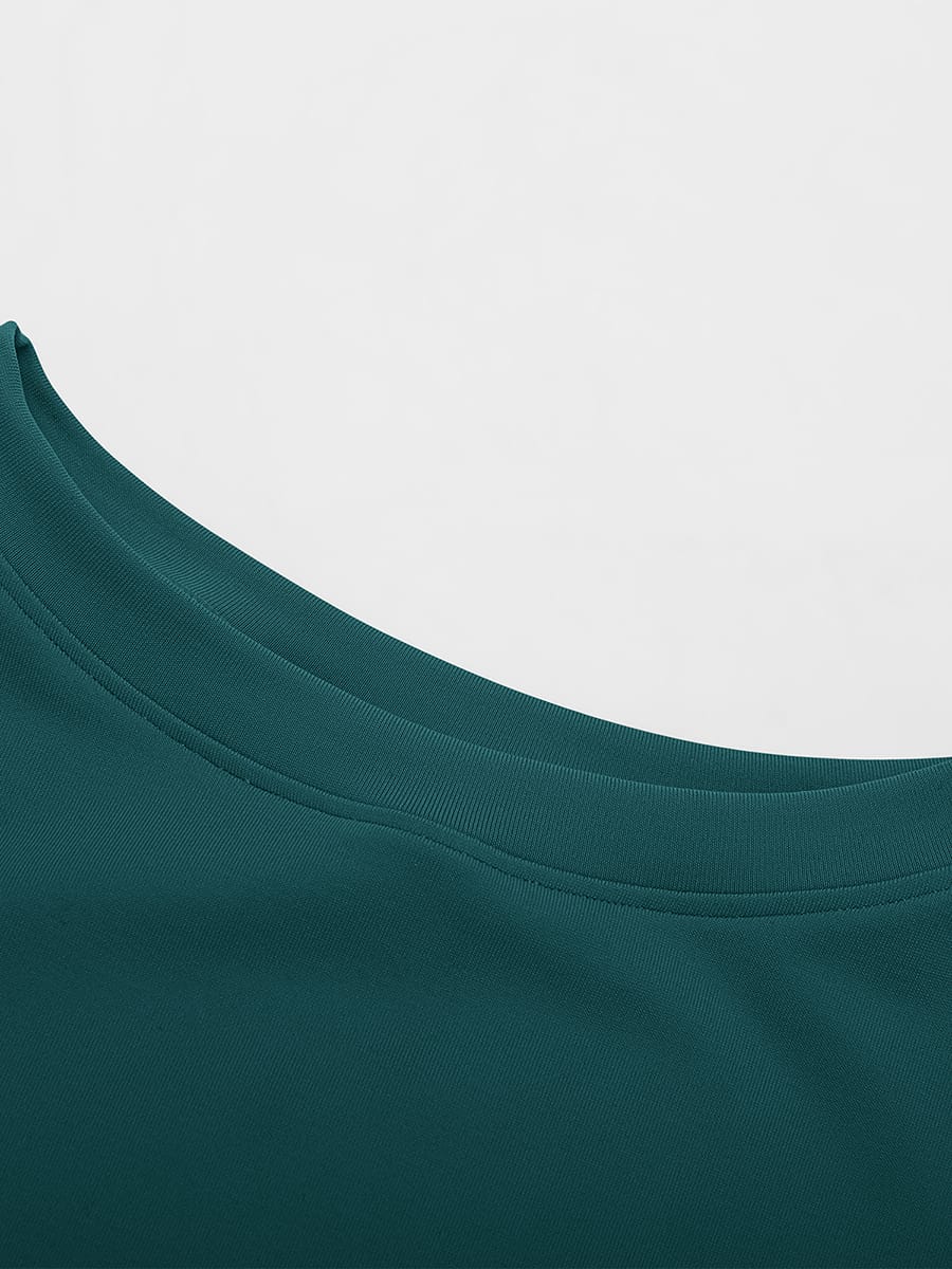 Seamless Shapewear Bodysuit Buttery Soft Tummy Control Crew Neck