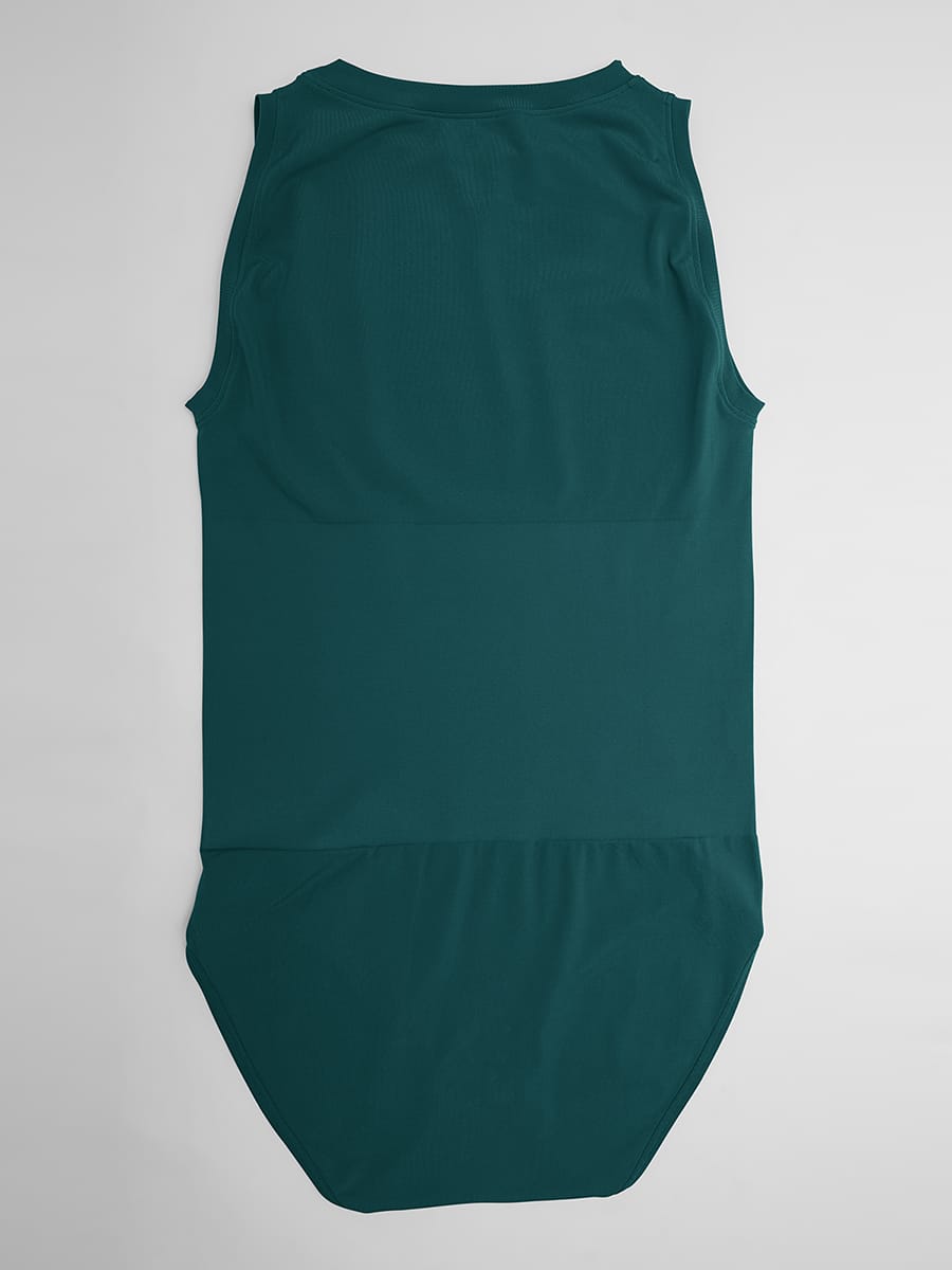 Seamless Shapewear Bodysuit Buttery Soft Tummy Control Crew Neck