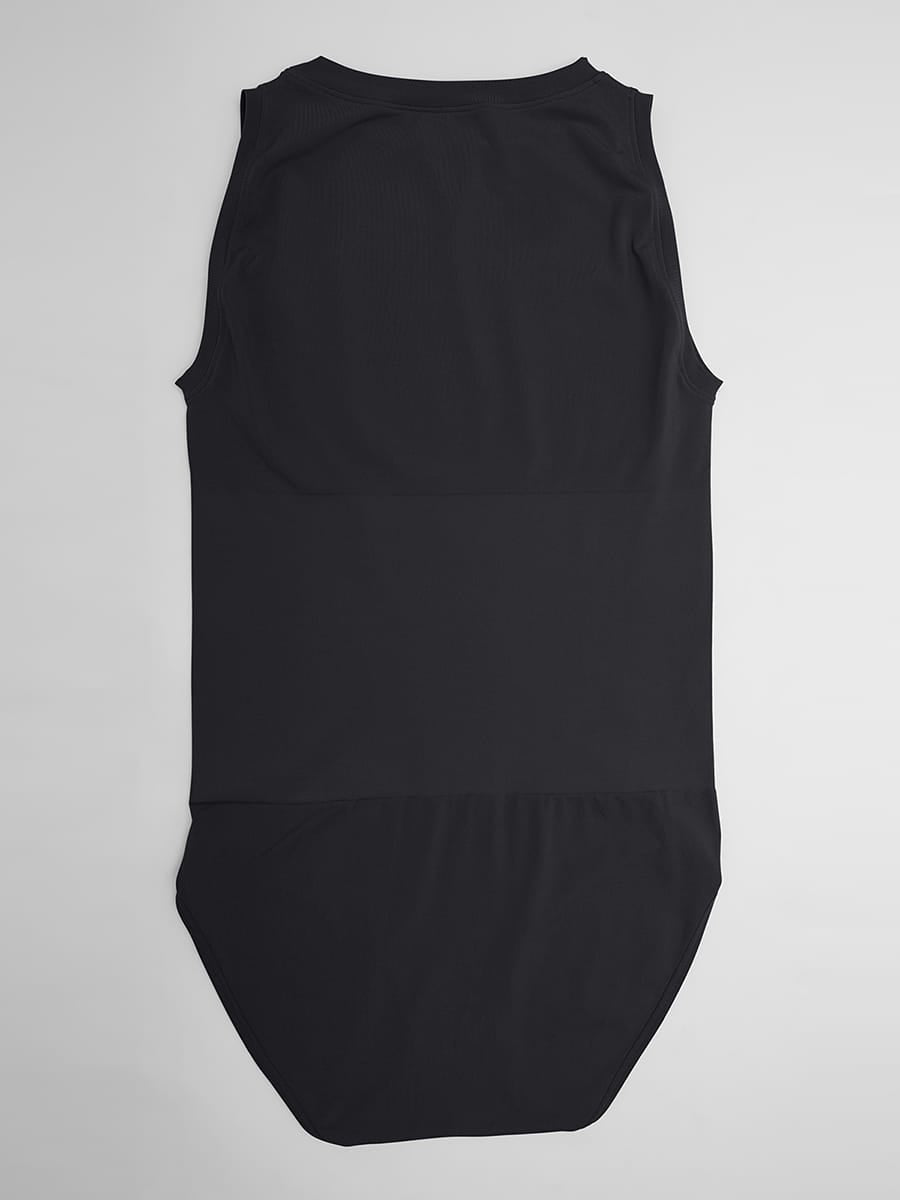 Seamless Shapewear Bodysuit Buttery Soft Tummy Control Crew Neck