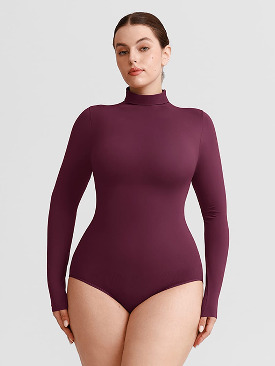 Body sculptant seconde peau, sans coutures, doux comme du beurre, avec fermeture à boutons-pression à l'entrejambe