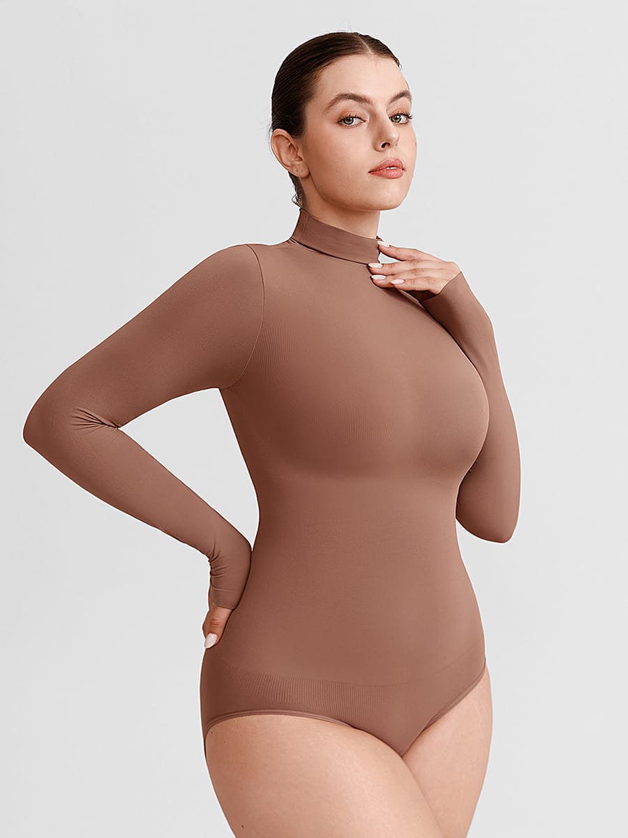 Body sculptant seconde peau, sans coutures, doux comme du beurre, avec fermeture à boutons-pression à l'entrejambe