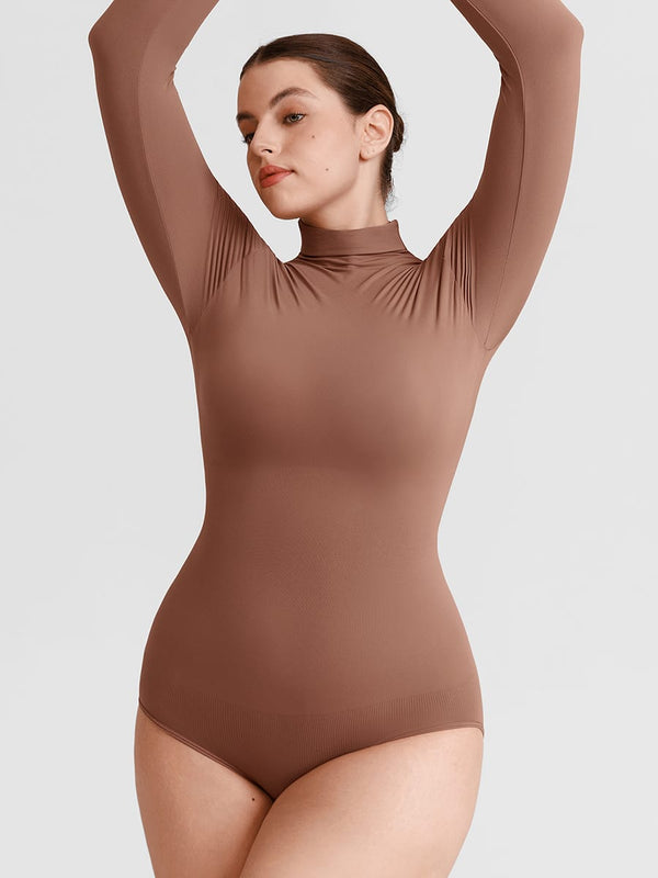 Body sculptant seconde peau, sans coutures, doux comme du beurre, avec fermeture à boutons-pression à l'entrejambe