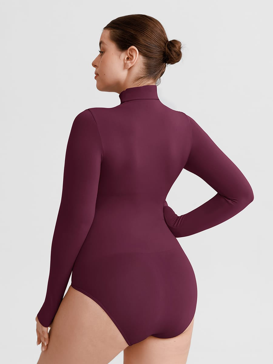 Body sculptant seconde peau, sans coutures, doux comme du beurre, avec fermeture à boutons-pression à l'entrejambe