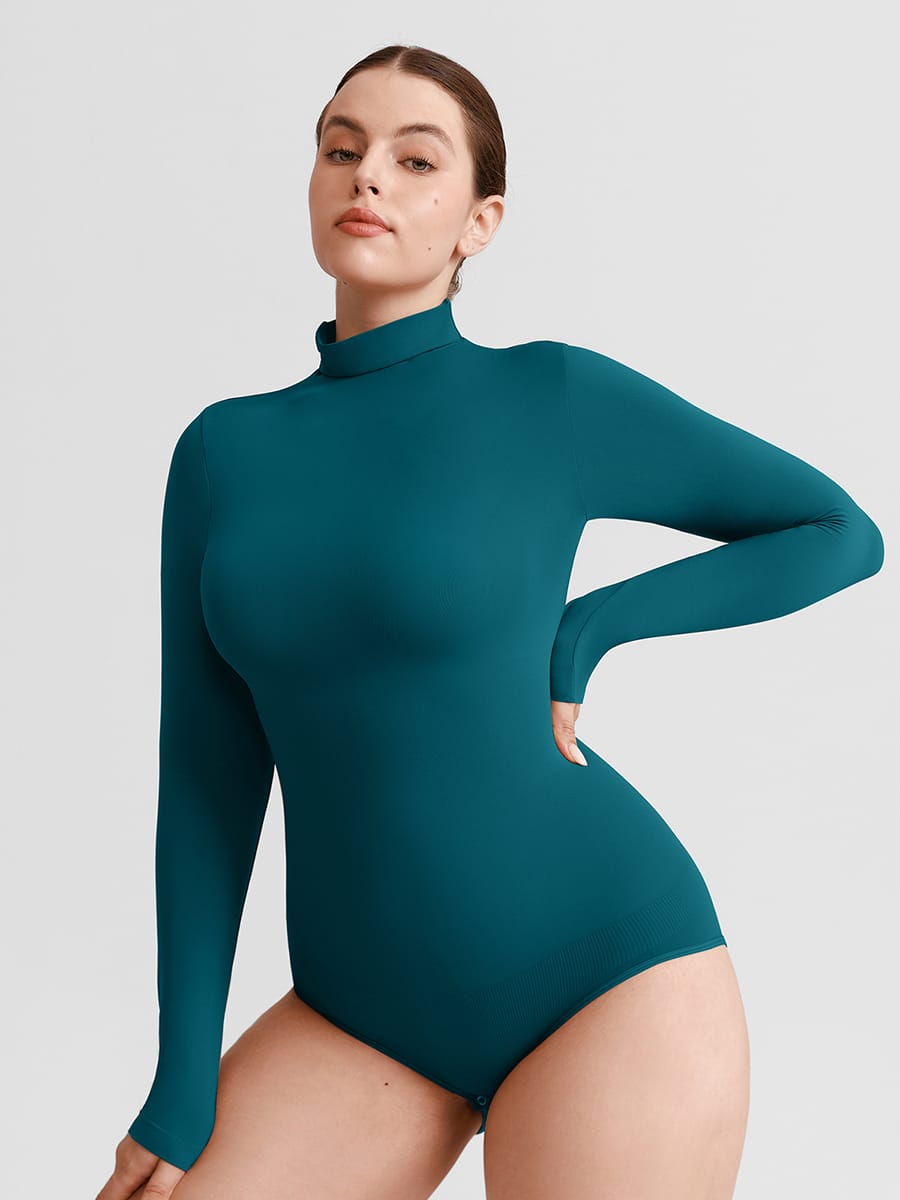 Body sculptant seconde peau, sans coutures, doux comme du beurre, avec fermeture à boutons-pression à l'entrejambe