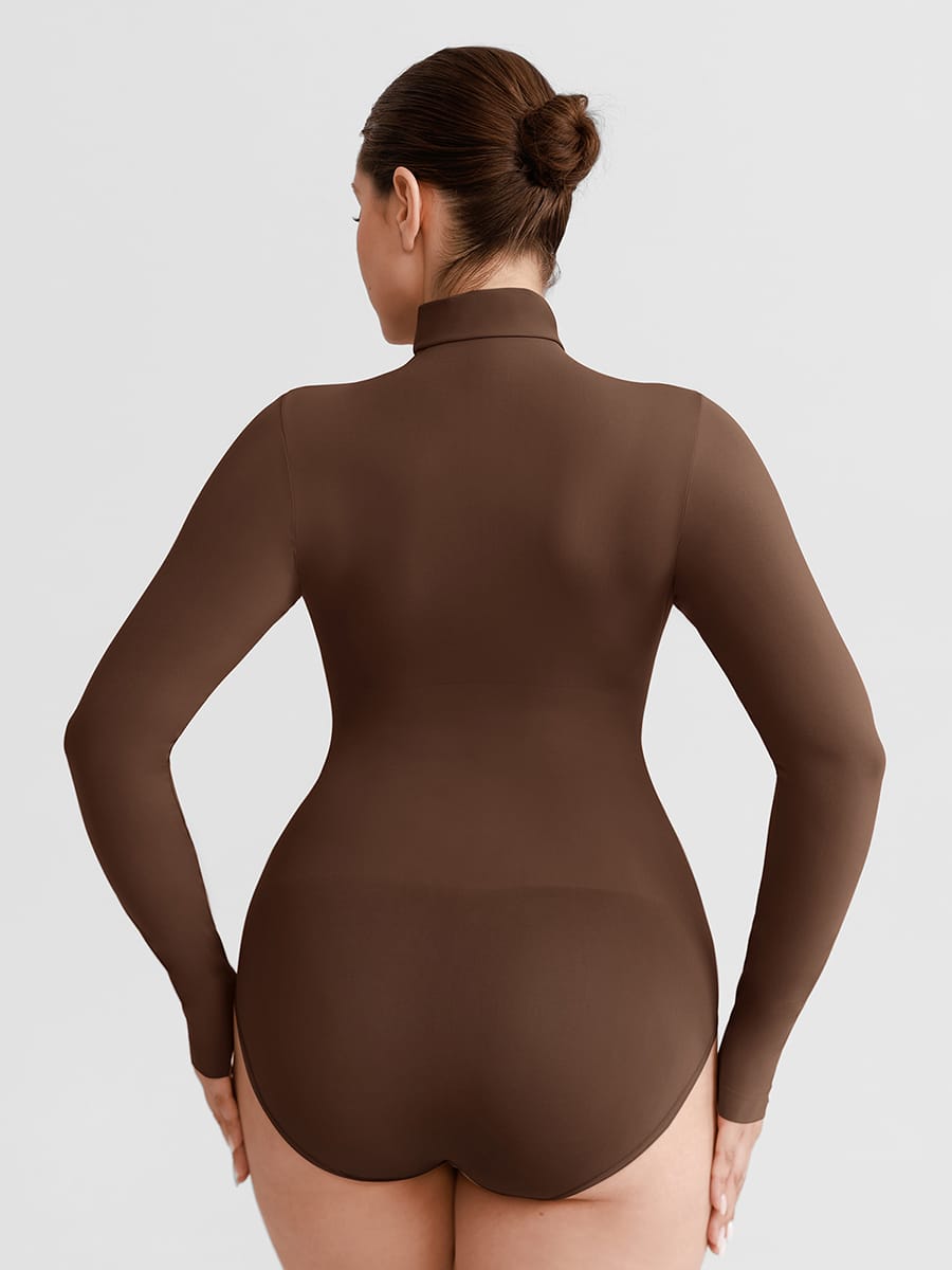Body sculptant seconde peau, sans coutures, doux comme du beurre, avec fermeture à boutons-pression à l'entrejambe