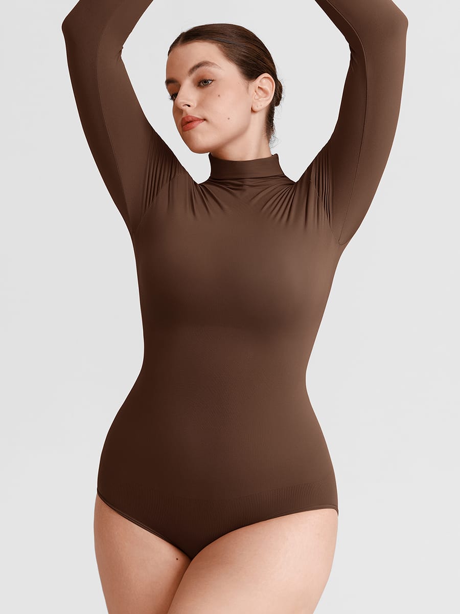 Body sculptant seconde peau, sans coutures, doux comme du beurre, avec fermeture à boutons-pression à l'entrejambe