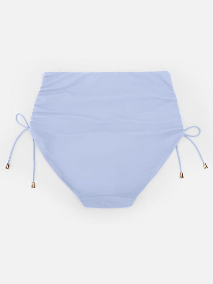 Deep V Metal Ring Tummy Control Swimsuit with Removable Pads