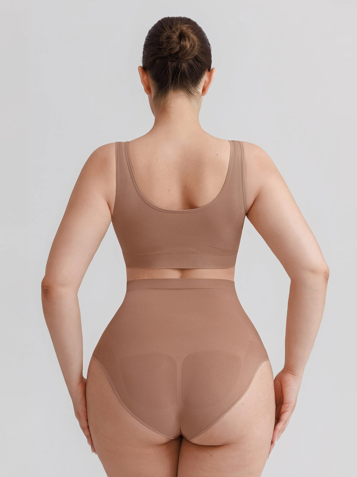 Naadloze corrigerende slip met hoge taille, buikcorrectie en anti-slip siliconenrand